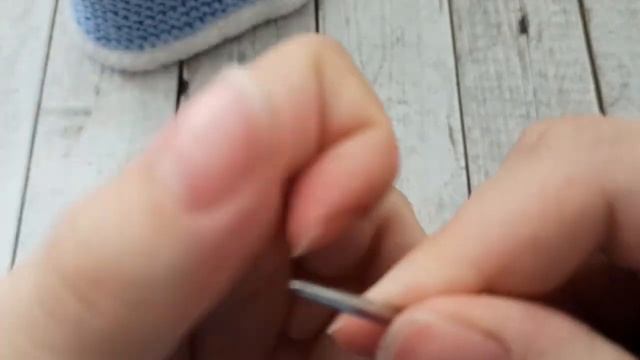 ?Пинетки-ботиночки?вязаные на двух спицах/booties Knitting/Stiefeletten Stricken
