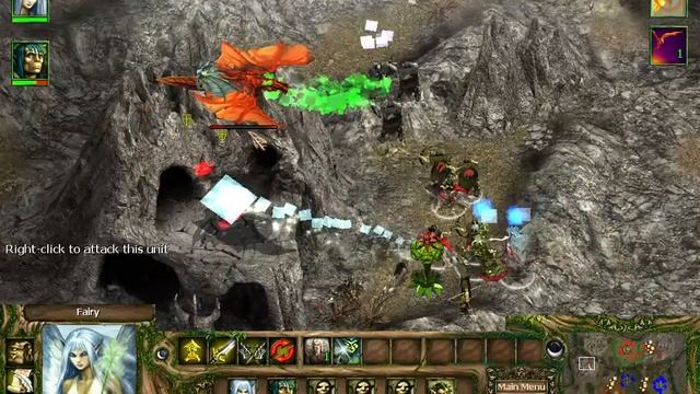 Rising Kingdoms - small map - foresters vs humans смотреть онлайн