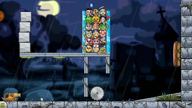 МОНСТРЫ момо вампир игра стиль ЭНГРИ БЕРДС часть 7 - ROLY POLY MONSTERS game летсплей смотреть онлайн