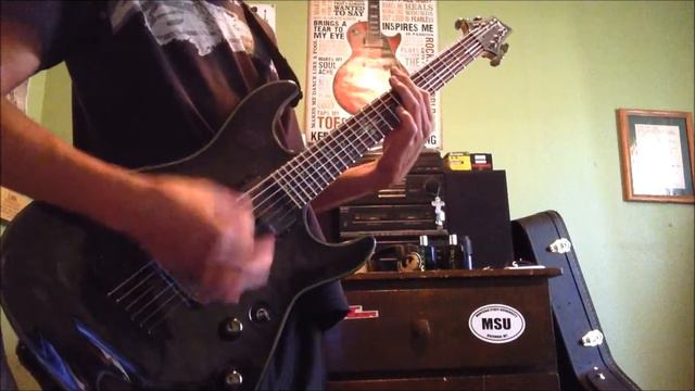 Inside the Fire - Disturbed - Guitar Cover смотреть онлайн