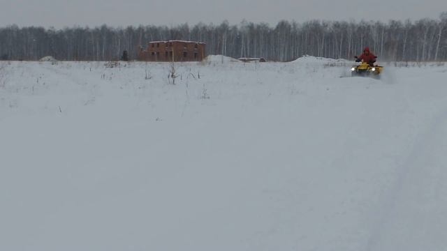 Квадроцикл STELS-800D гусеницы+снег смотреть онлайн