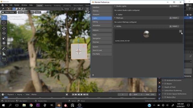 How to Import Your Own Custom HDRI into Material Preview Mode | Blender 2.9 Tutorial смотреть онлайн