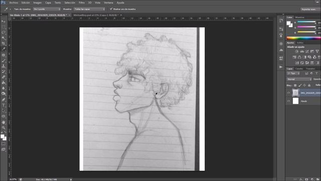 Tutorial Pintura Digital Básica (de escala de grises a color) смотреть онлайн