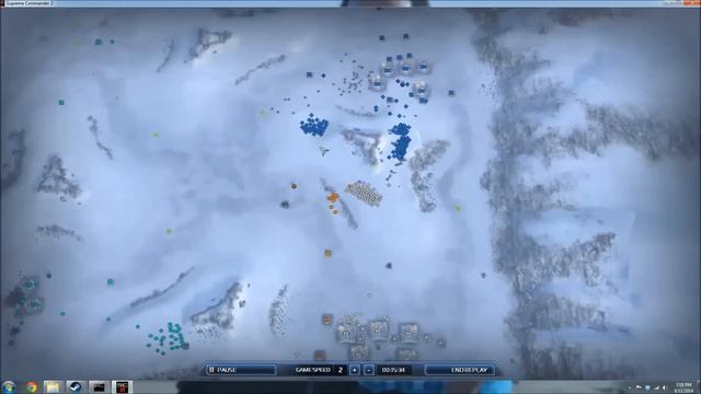 Supreme Commander 2 Pro Cast 2v2 NiteOfMisfortune & Spiff Vs. Shade & Nausicaä STA Tournament Epic смотреть онлайн