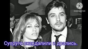 Натали Делон.«Наш брак с Аленом был построен на страсти и нервах.»#красавицы