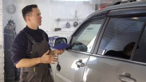 Открываю запертый Chery Tiggo без ключа.