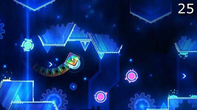 Sonic Wave Infinity with Frame Perfects counter — Geometry Dash смотреть онлайн