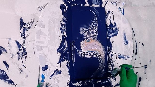 #57. Metamorphosis ~ Abstract Swipe ~ Minimalistic Acrylic Art смотреть онлайн