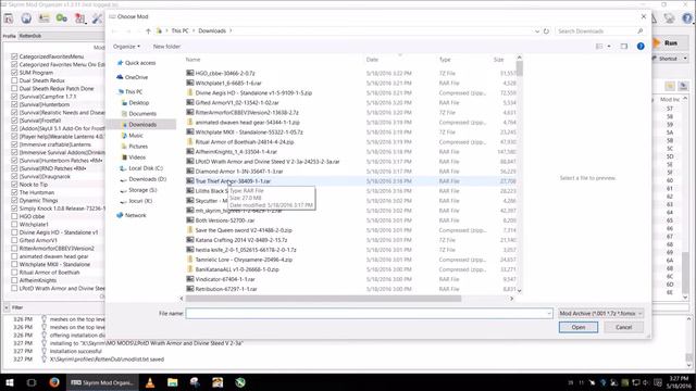 Skyrim Simple Tutorials - Installing mods with Mod Organizer смотреть онлайн