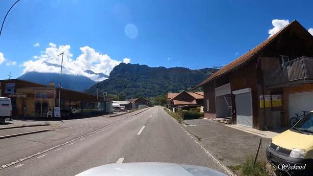 Driving In Switzerland?? | Thun To Erlenbach I. S. | The Old Road To Work?