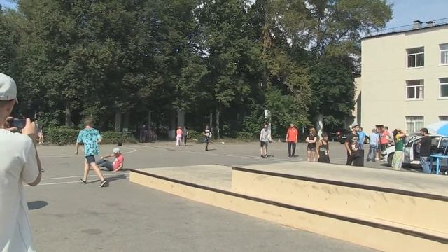 20130706 открытый чемпионат по bmx/kickscooter, Хатрусов Костя смотреть онлайн