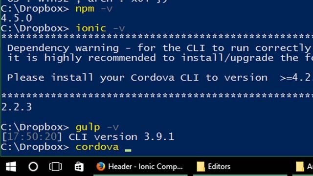 How to Instal Ionic, Cordova, Gulp, NPM Registry Client - Hybrid Ionic App Tutorial Part 02 смотреть онлайн