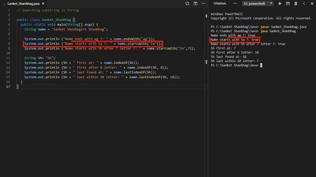 String (Java) смотреть онлайн