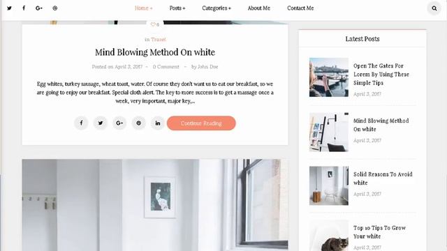 Varese - Clean & Personal WordPress Blog Theme | Themeforest Download смотреть онлайн