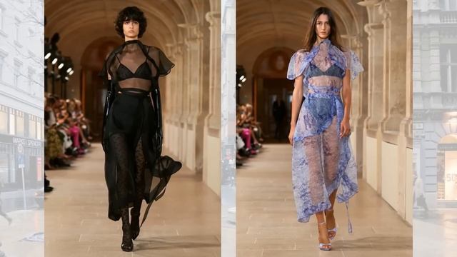 Модное платье весна-лето 2023 - Главные тренды с подиумов смотреть онлайн