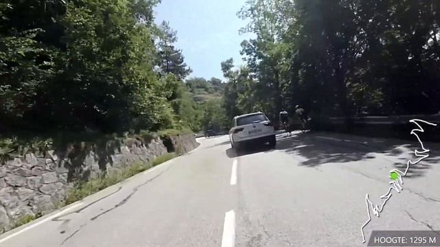 L'Alpe d'Huez vanuit Le Bourg-d'Oisans Honda Varadero XL 1000 2021 смотреть онлайн