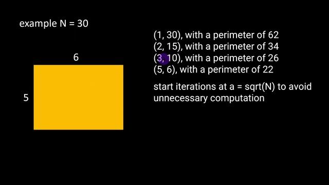 Minimum Perimeter Rectangle in Python and C++ Codility Solutions Lesson 10 смотреть онлайн