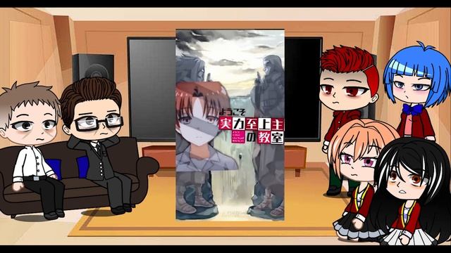 Adults and students react to Ayanokoji /classroom of the elite react to ayanokoji смотреть онлайн