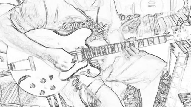 Gibson ES-335 TD and Digitech TRIO смотреть онлайн