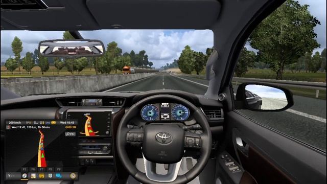 ETS 2 | Toyota Fortuner 2020 | Top Speed | Meter Down | Car Mod Link смотреть онлайн