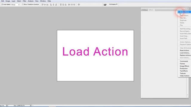 How to Load Action In Photoshop смотреть онлайн