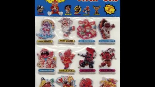 Irate the 80's - Garbage Pail Kids (Ep 3 History & Review) Trading cards смотреть онлайн