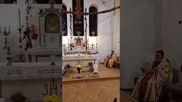 1.11.2023. Visu Svēto svētki: 19:40 - sv. Mise ar II Vesperēm (turpinājums). смотреть онлайн