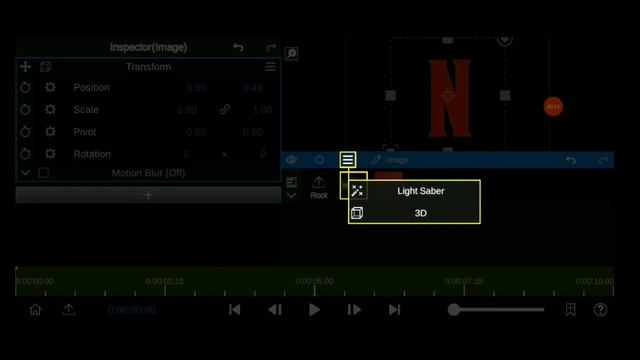 3D ANIMATION TEXT-NODE VIDEO EDITOR смотреть онлайн