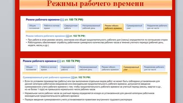 Режимы Рабочего времени. Часть 3 смотреть онлайн