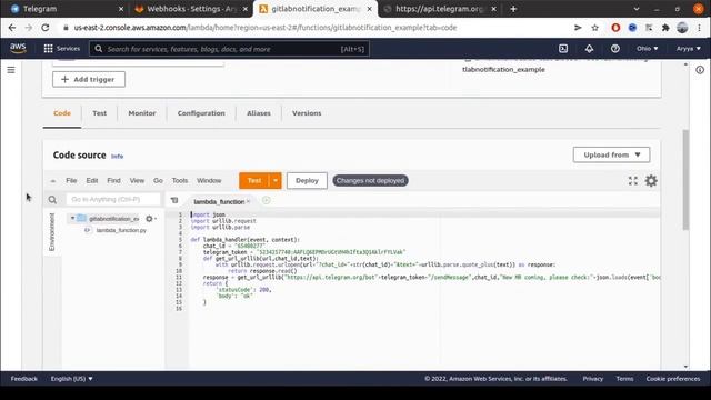 Create Gitlab Notification Bot for Issue & Merge Request Using Telegram Bot and AWS Lambda смотреть онлайн