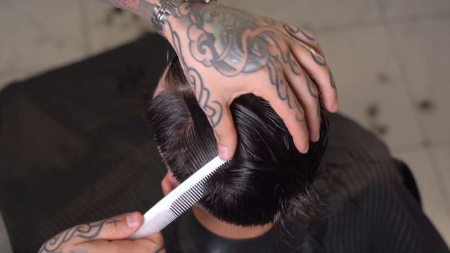 Мужская прическа помпадур - это удивительно красиво! смотреть онлайн