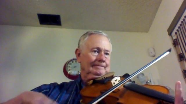 Old rugged cross with some double stops played on a Gliga violin смотреть онлайн