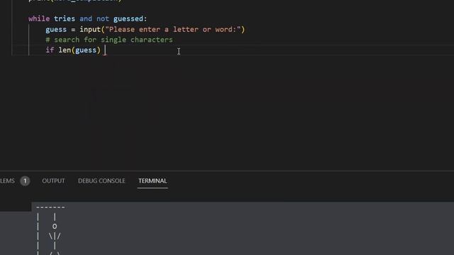 How to Build HANGMAN using Python under 10 MINUTES смотреть онлайн