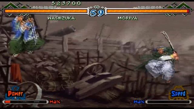 The Last Blade 2 - Washizuka (Power) Play Through смотреть онлайн