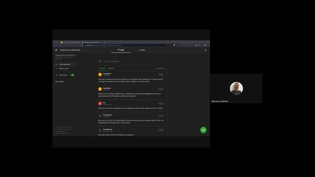 Technical AMA with Decentraland Foundation / Catalysts and Decentralized Services смотреть онлайн