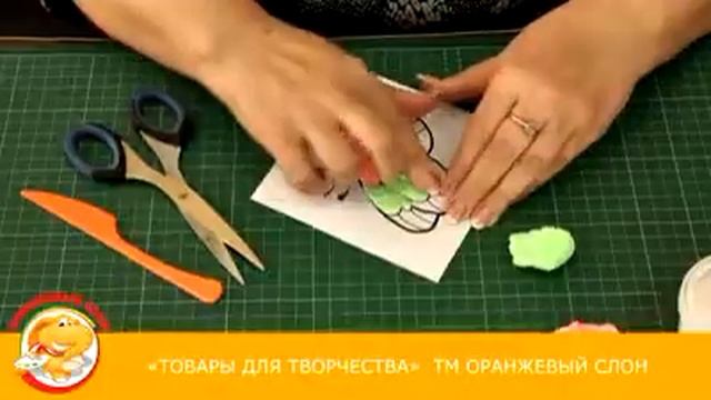 Пластелинография - бабочка смотреть онлайн