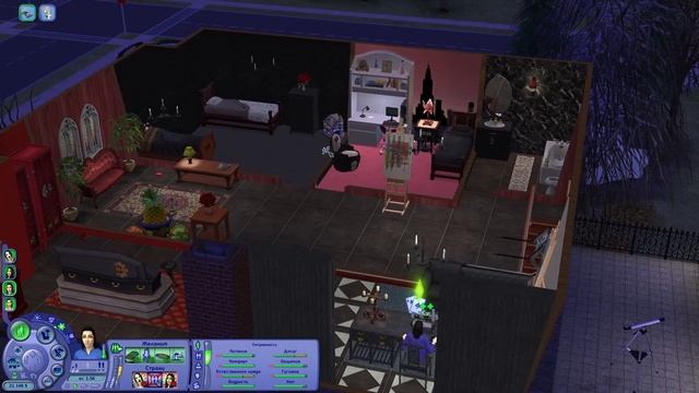 Вампир родитель-одиночка в Симс 2 #6 смотреть онлайн