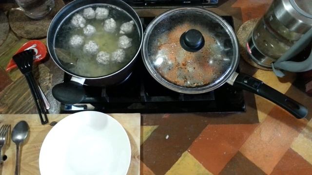 Суп с фрикадельками. Рецепт супа с фрикадельками. Мой рецепт №42 смотреть онлайн