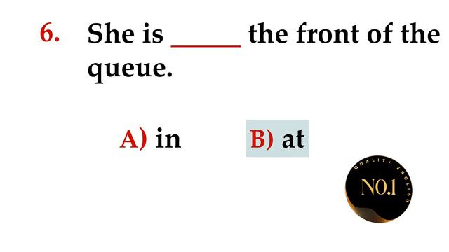 Prepositions of Place Part 2 | Prepositions Quiz At / In | English Grammar | No.1 Quality English смотреть онлайн