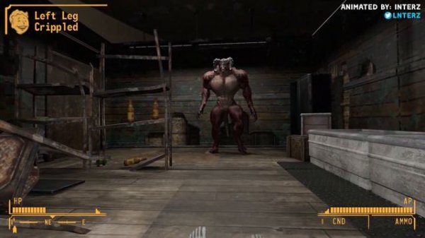 Fallout Muscle Growth Animation