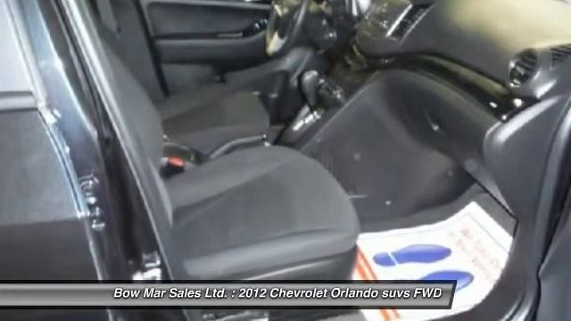 2012 Chevrolet Orlando Tisdale Saskatchewan 1231