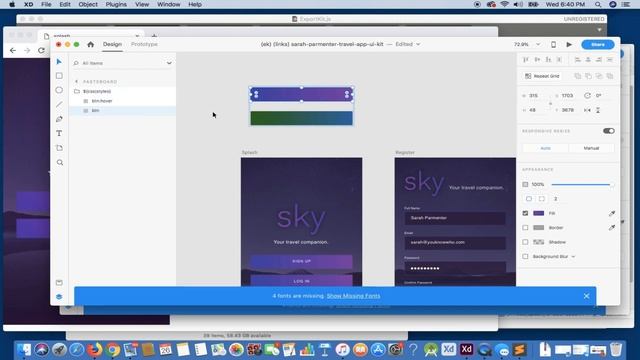 Custom HTML + CSS Button Rollover and Hover Effects [Adobe XD] смотреть онлайн