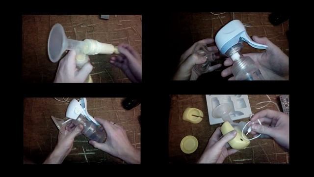 Ручной молокоотсос Medela Base смотреть онлайн