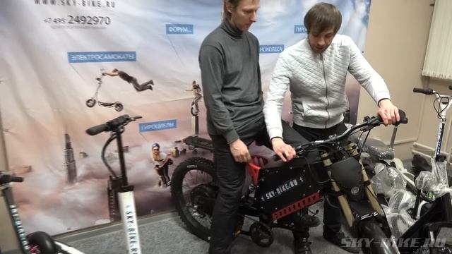 Электровелосипед GROSS XL 3000W / Mountain electric bike смотреть онлайн