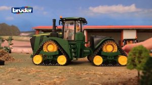 Новая Игрушка Bruder трактор John Deere. БРУДЕР New Toy John Deere Track Belts