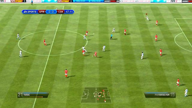 FIFA 12 - CSKA Moskva Vs Spartak Moskva (Manual Controls)