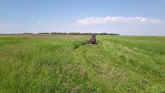 Самодельная роторная сенокосилка смотреть онлайн