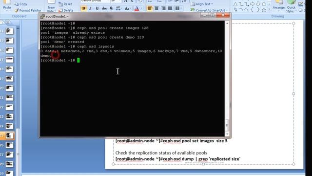 Ceph storage cluster installation :4/4 смотреть онлайн