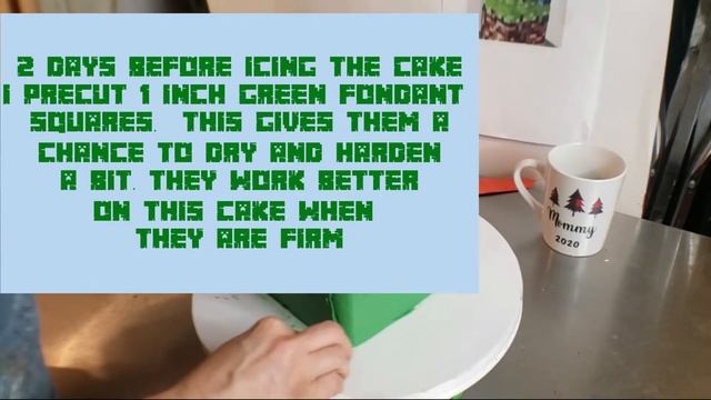 Minecraft Creeper Cake Tutorial | DIY Easy How To