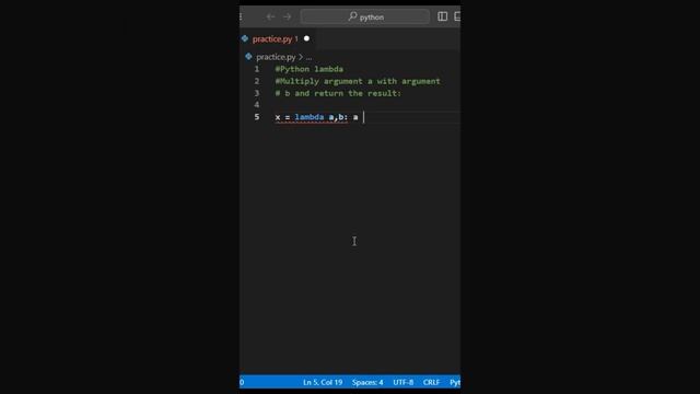 Python lambda #python #pythonprogramming #pythoncoding #coding #programming #code смотреть онлайн